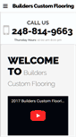 Mobile Screenshot of builderscustomflooring.com